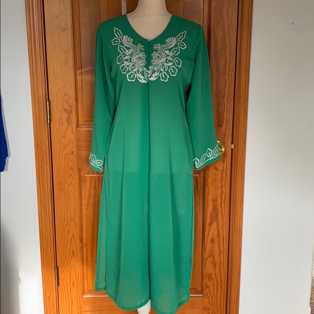 Cool Bright Green Pakistani Shalwar Kameez